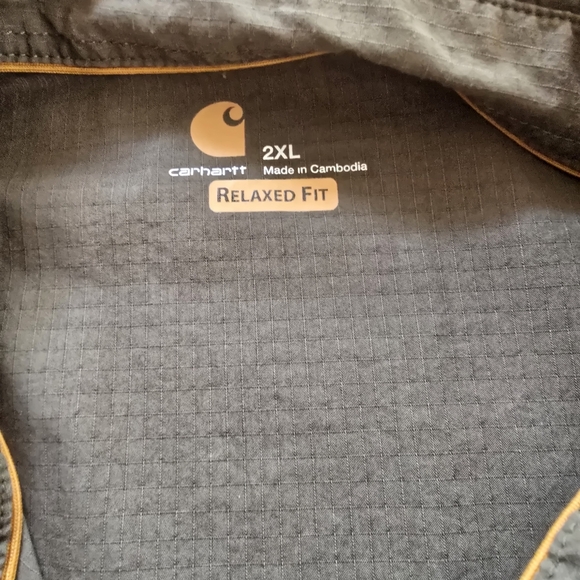 Carhartt Sage Green Long Sleeve Shirt - Picture 5 of 6